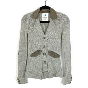 Sparrow | Anthropologie Cardigan Sweater Button Elbow Patches XS